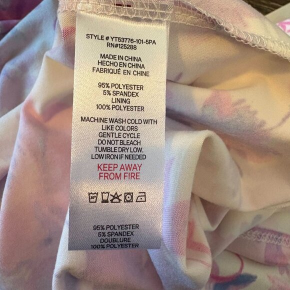 Paris Hilton Baby Doll Dress Gardenia Style YT53776-101-5pA Size Large NWT - Picture 4 of 7